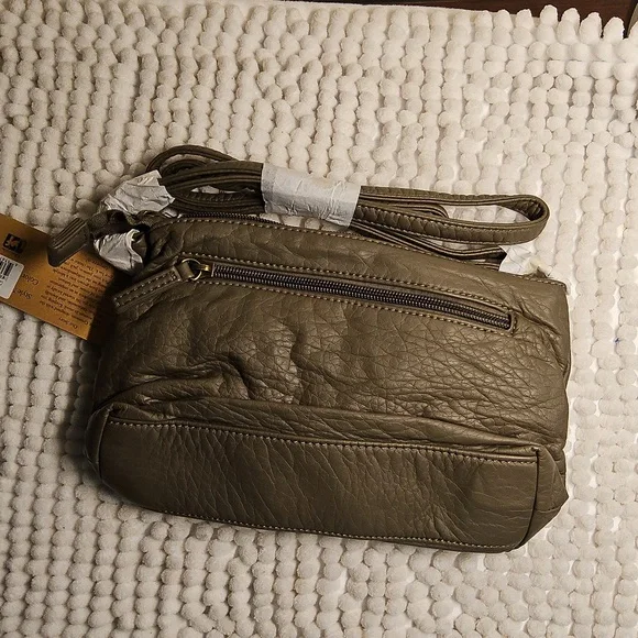 New Ampere Creations Vegan Leather Bethany Crossbody Purse - Picture 3 of 6